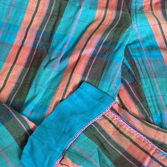 Sundance pajama Set - teal toboggan trails - Medium - $156 - Picture 12 of 13